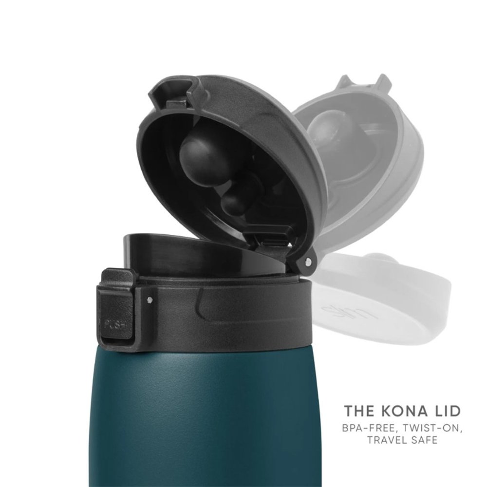 Simple Modern Kona 16oz Travel Insulated Tumbler Coffee Mug w/ Flip Lid Black - Picture 5 of 11